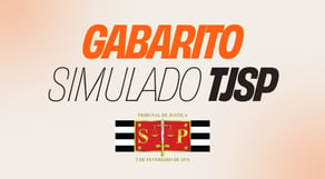 Concurso Escrevente TJ SP - Gabarito do Simulado