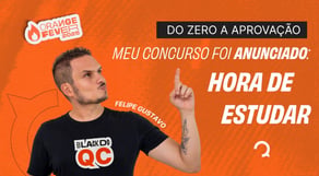 Meu concurso foi anunciado: Hora de estudar | Do zero a Aprovação