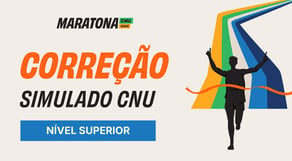 Maratona CNU 2025 - Correção Simulado CNU - Nível Superior