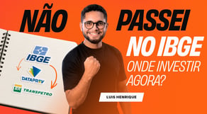 Não passei no IBGE: o que fazer com tudo que eu já estudei?