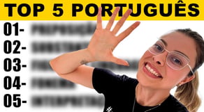TOP 5 Assuntos de Português que Mais Caíram na ESA