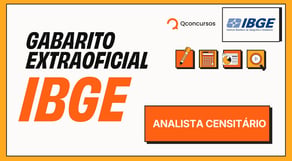 Gabarito IBGE 2026 | Correção da prova de Analista Censitário - AO VIVO
