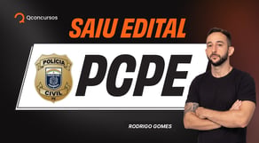 Urgente! Concurso PCPE publicado! | Edital com 1.315 Vagas - AO VIVO