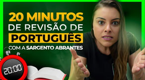 20 MINUTOS estudando com a Sgt Abrantes