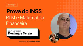 Prova de RLM do INSS | QCorreção com o Professor Domingos Cereja