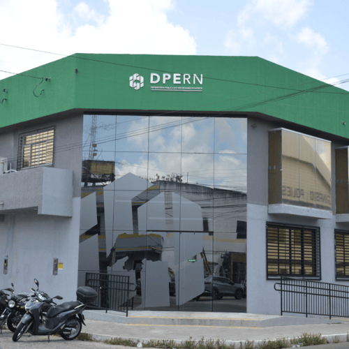 Fachada da DPE RN (Foto: Divulgação)
