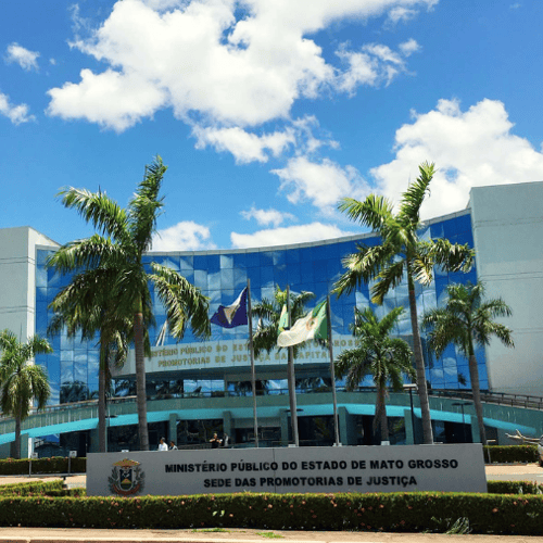 Fachada do prédio da MP MT (Foto: Divulgação)