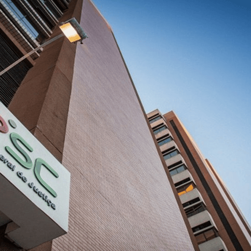 Sede do Ministério Público de Santa Catarina (Foto: Divulgação)