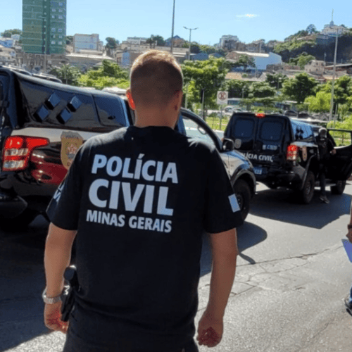 Policiais da PC MG (Foto: Divulgação)