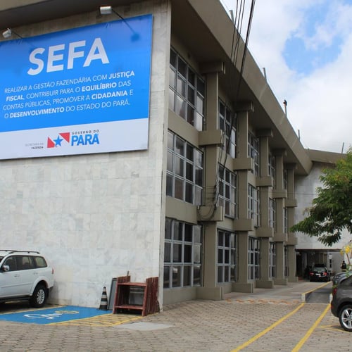 Fachada da Sefa PA (Foto: Ascom)