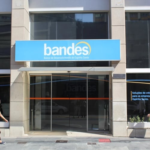 Fachada prédio concurso Bandes (Foto: Governo ES)