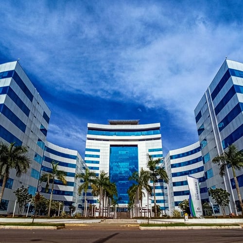 Facahda do prédio do governo de Rondônia (Foto: Daiane Mendonça/Secom Governo Rondônia)