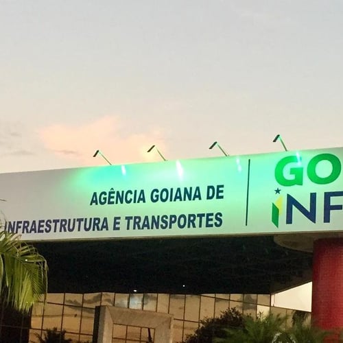 Fachada do prédio da Goinfra (Foto: Divulgação)