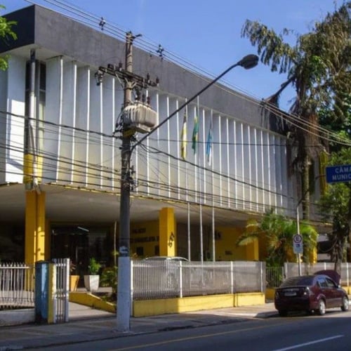 Fachada da Câmara de Volta Redonda RJ (Foto: Divulgação)