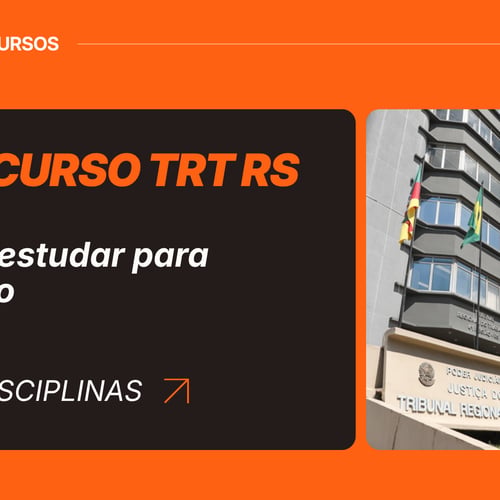 Thumb Concurso TRT RS o que estudar para técnico