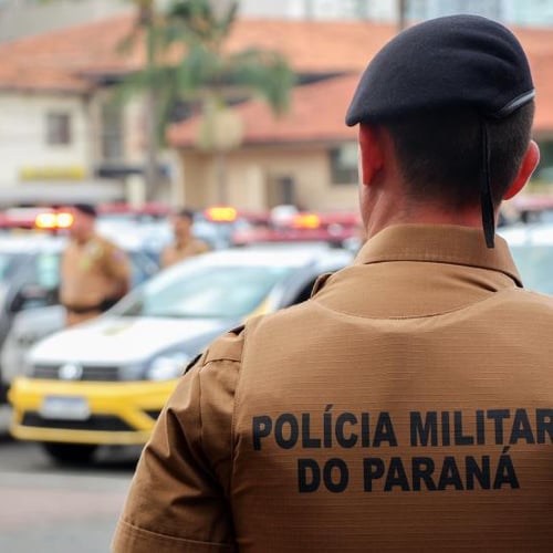 Policial militar do Paraná (Foto: Soldado Ismael Ponchio)