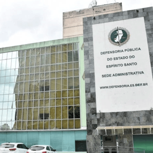 Fachada da Defensoria Pública do Espírito Santo (Foto: Arquivo/Defensoria Pública do ES)