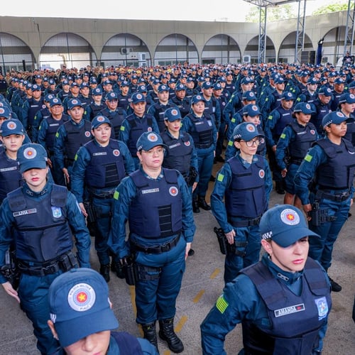 Policiais militares do Piauí (Foto: Gabriel Paulino/Gov PI)