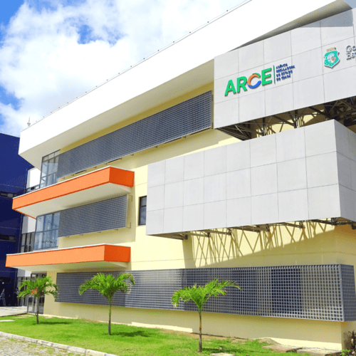Fachada do prédio da Agência Reguladora do Ceará (Foto: Divulgação)