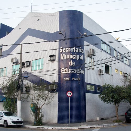 Fachada da SME de Volta Redonda RJ (Foto: Divulgação/Prefeitura de Volta Redonda RJ)