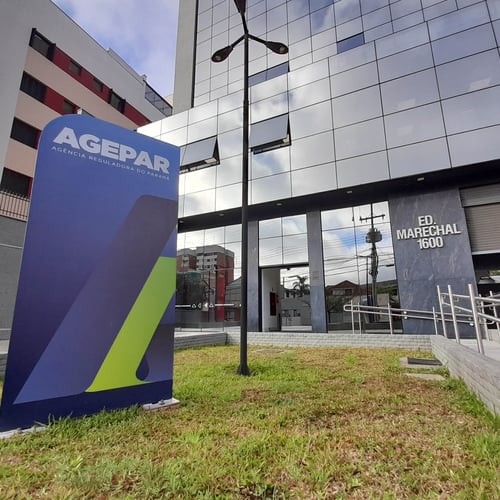 Fachada da Agepar (Foto: Agepar)