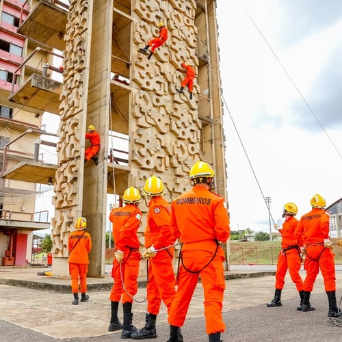 Praças do Bombeiros DF (Foto: Paulo H Carvalho/Agência Brasília)