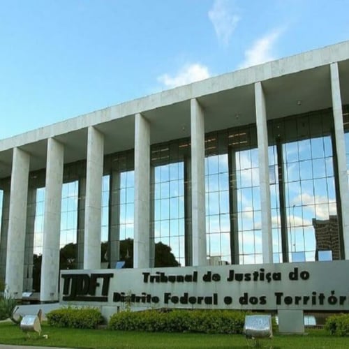 Fachada do Tribunal de Justiça do Distrito Federal e Territórios (Foto: André Borges/Agência Brasília)