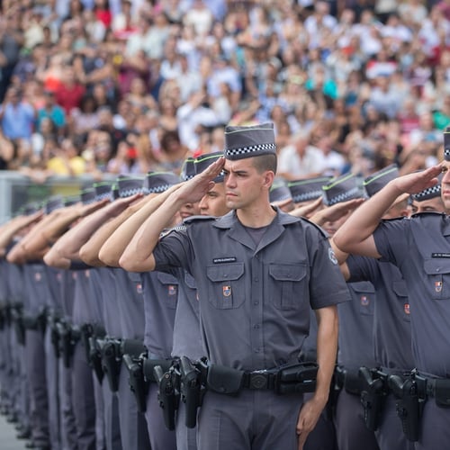Soldados da PM SP (Foto: Governo SP)