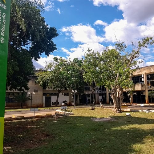 Fachada da SED MS (Foto: Divulgação)