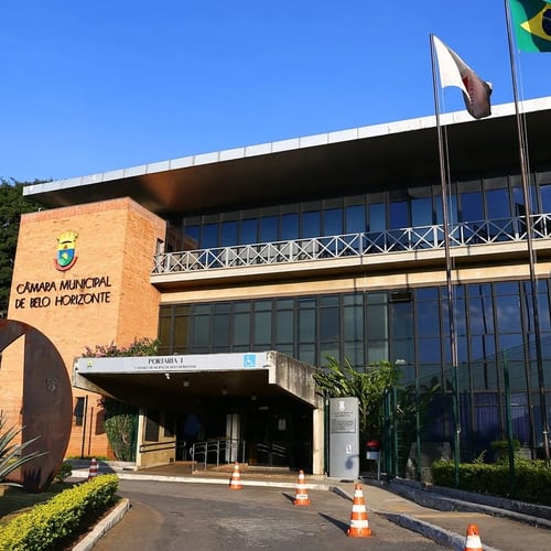 Fachada da Câmara Municipal de Belo Horizonte (Foto: Divulgação)