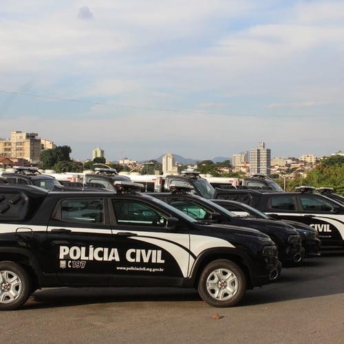 Viatura da PC MG (Foto: Agência Minas)