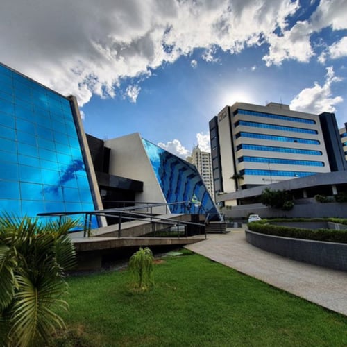 Fachada do TRT MT (Foto: CNJ)