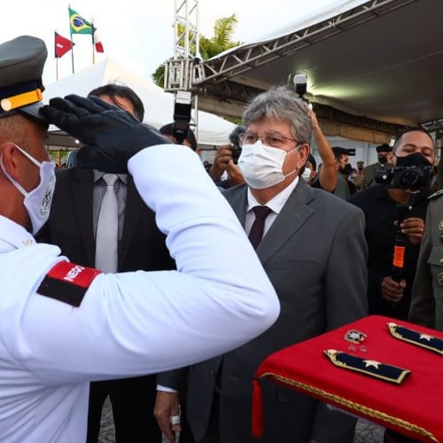 Oficiais do Corpo de Bombeiros da Paraíba (Foto: Secom/Governo PB)