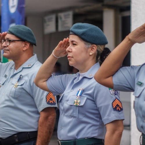 Mulheres da Polícia Militar do Sergipe (Foto: SSP/SE)