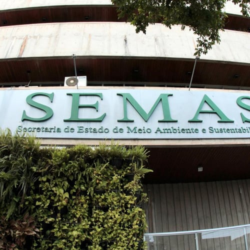 Fachada da Semas PA (Foto: Agência Pará)