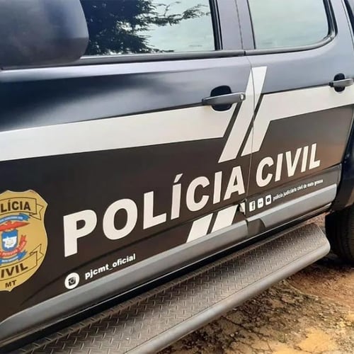 Viatura da PC MT (Foto: PC MT/Divulgação)