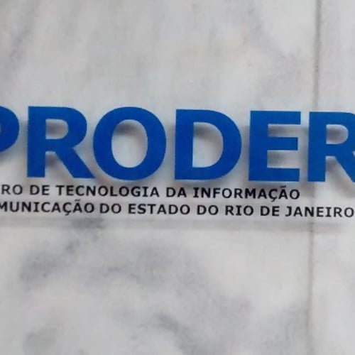 Placa do Proderj (Foto: Reprodução Google)