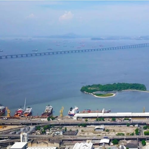 Zona Portuária do RJ (Foto: Divulgação)