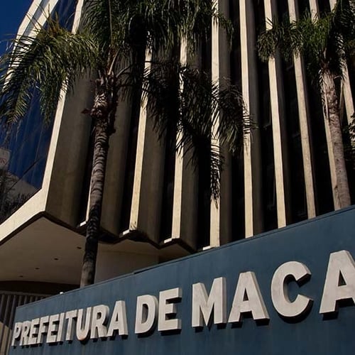 Fachada da Prefeitura de Macaé RJ (Foto: Divulgação)