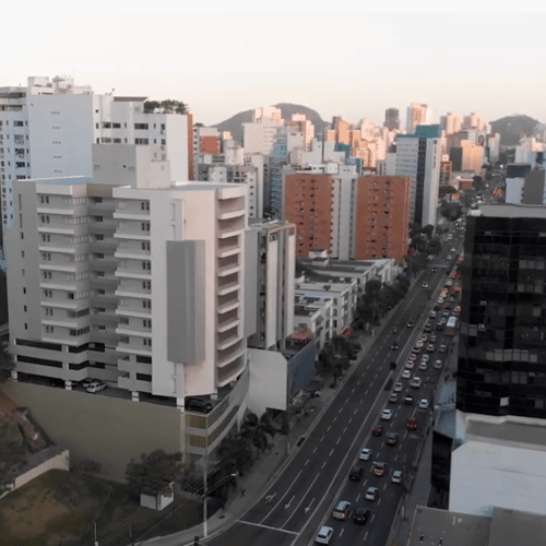 Vista aérea da Procuradoria Geral do Estado do Espírito Santo (Foto: Divulgação/PGE ES)