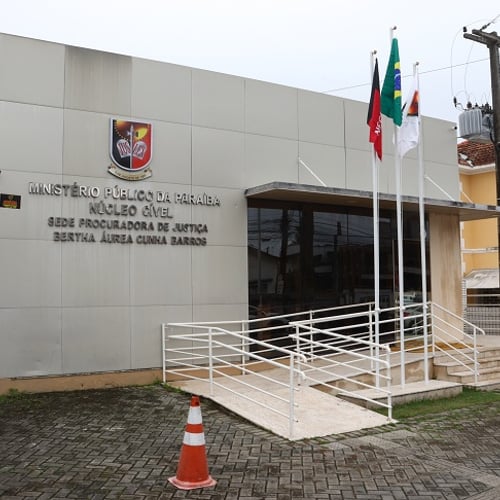 Fachada de um dos prédios do MP PB (Foto: Divulgação)