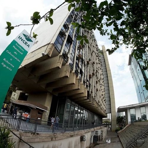 Fachada do prédio do Incra em Brasília (Foto: Divulgação)