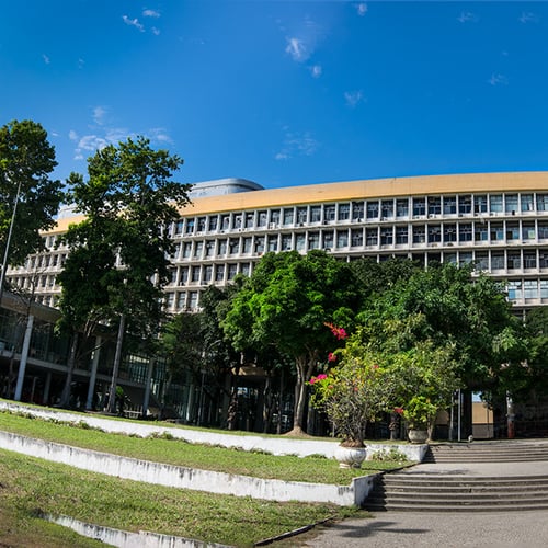 Foto da Reitoria da UFRJ (Foto: Raphael Pizzino/Coordcom/UFRJ)