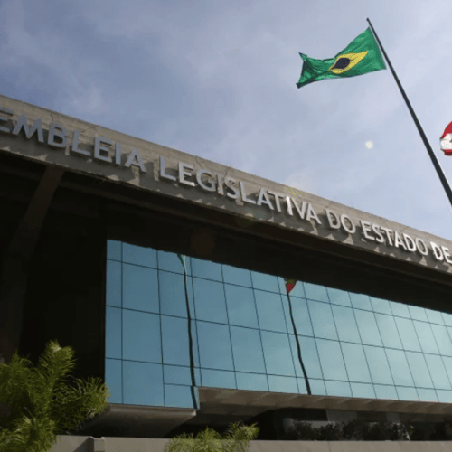 Fachada da Alesc (Foto: Divulgação)