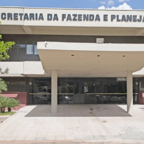 Fachada do prédio da Sefaz TO (Foto: Divulgação)
