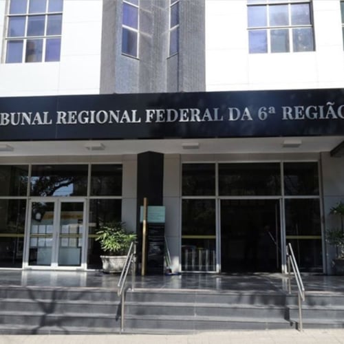 Fachada do TRF6 (Foto: Divulgação)