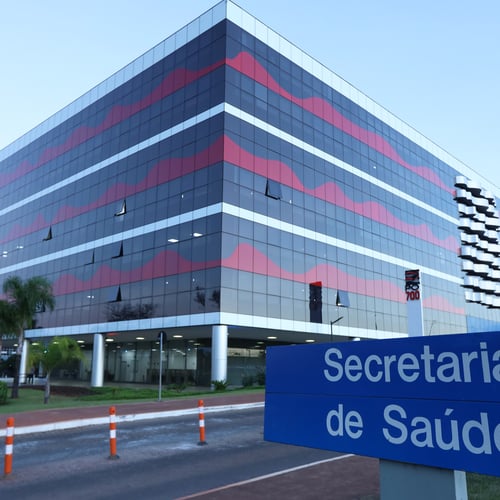 Prédio da SES DF (Foto: Sandro Araújo/Agência Saúde DF)