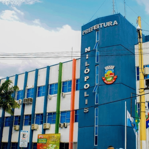 Fachada da Prefeitura de Nilópolis RJ (Foto: Divulgação)