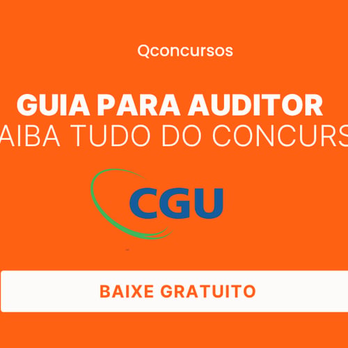 E-book Como estudar para o concurso CGU