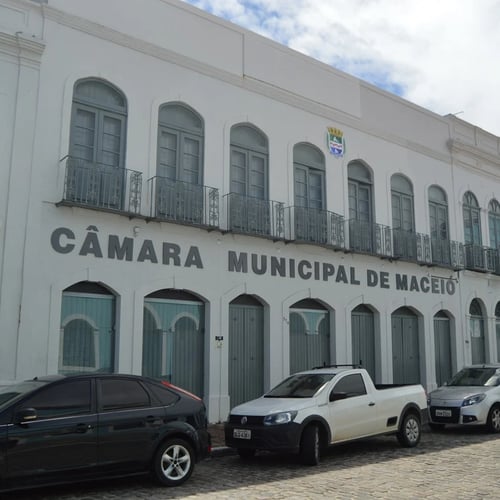 Fachada da Câmara de Maceió, em Alagoas (Foto: Divulgação)